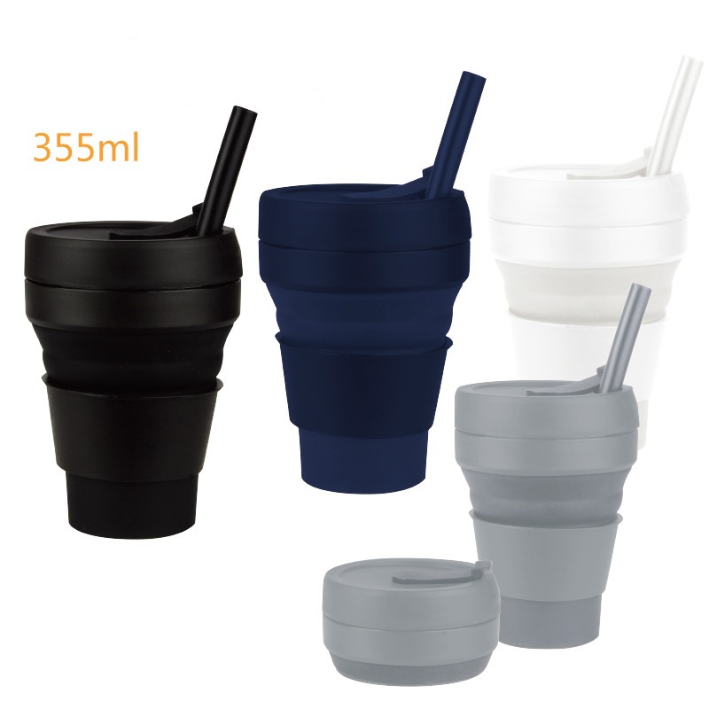 Silicone Tumbler Drink Water Bottles