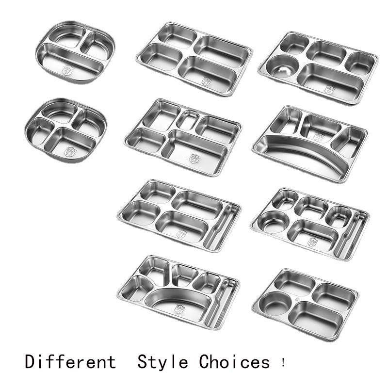 stainless steel dinner plate