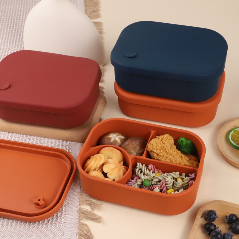 silicone lunch box silicone lunch box