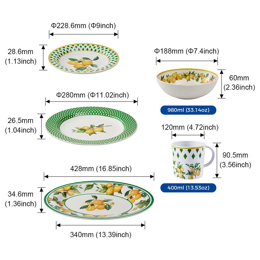 factory prices plate and bowls