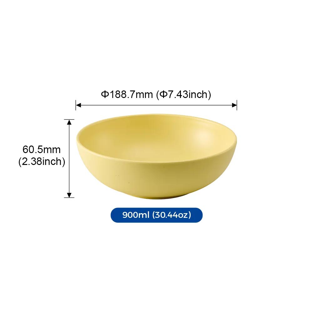 RPET plastic dinnerware bowls